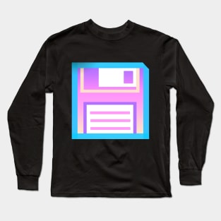 Floppy Disk Long Sleeve T-Shirt